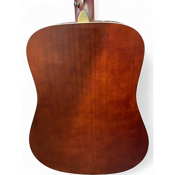 Used Recording King rds-11-fe3 Vintage Sunburst Acoustic Electric Guitar