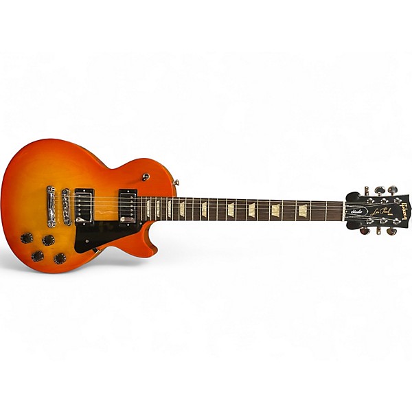 Used Gibson Les Paul Studio 2 Tone Sunburst Solid Body Electric Guitar