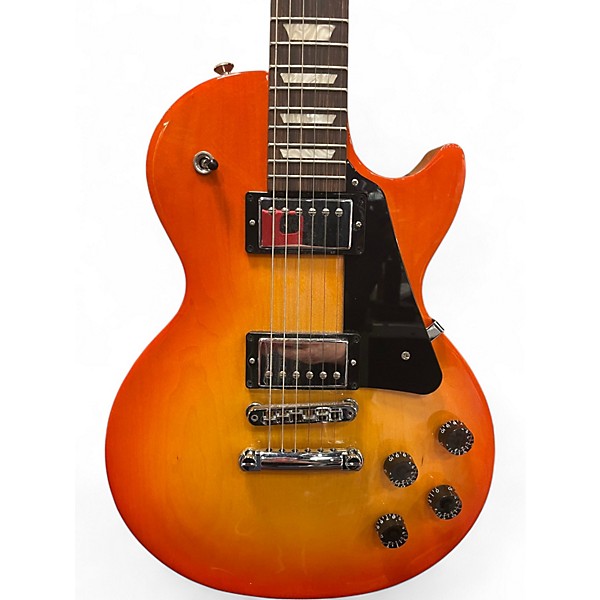 Used Gibson Les Paul Studio 2 Tone Sunburst Solid Body Electric Guitar