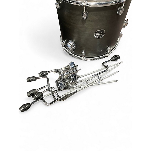 Used Mapex 5 Piece Saturn IV Studioease Satin Brown Drum Kit