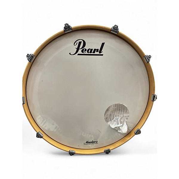 Used Pearl 3 Piece Masters MCX Series olive burst Drum Kit
