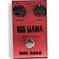 Used Way Huge Electronics WHE203 Red Llama Overdrive Effect Pedal thumbnail