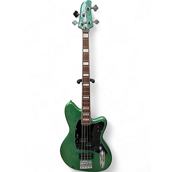 Used Ibanez TMB310 GREEN SPARKLE Electric Bass Guitar
