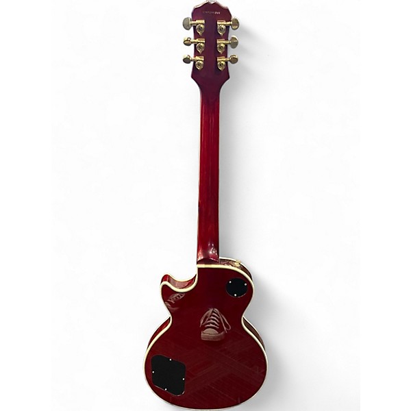 Used Epiphone Prophecy Les Paul Custom Plus Cherry Sunburst Solid Body Electric Guitar