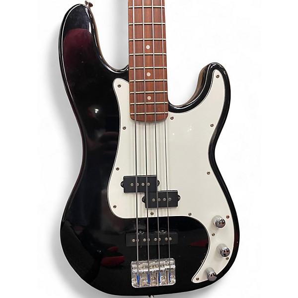Used Squier Standard P-Bass Special BLACK Electric Bass Guitar