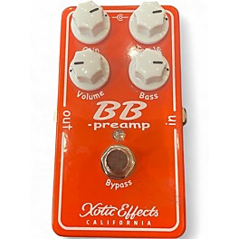 Used Xotic BB Preamp Overdrive Effect Pedal