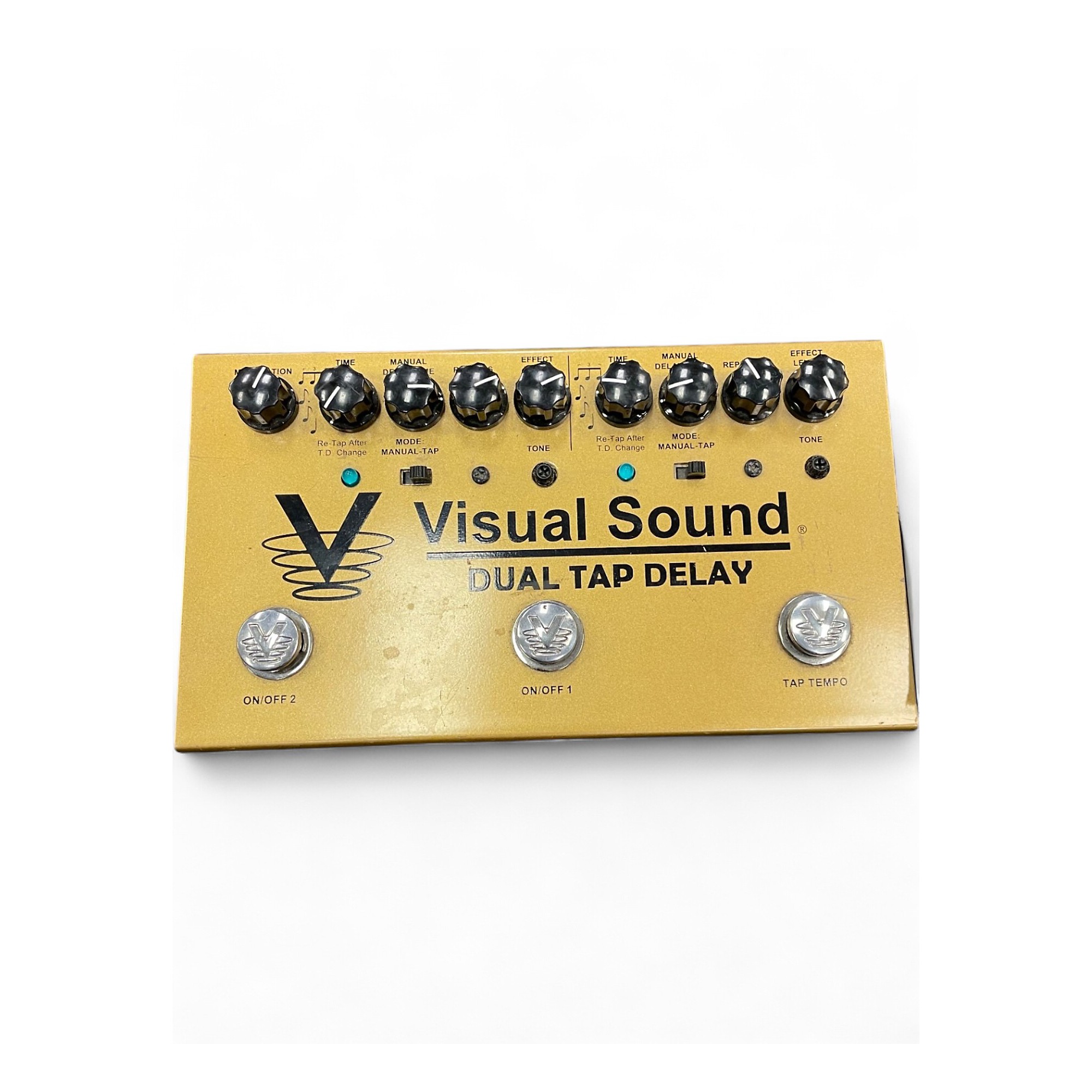 Visual Sound TAP DELAY 中古品 Used Visual Sound V3DTD Dual Tap Delay Effect Pedal | Guitar