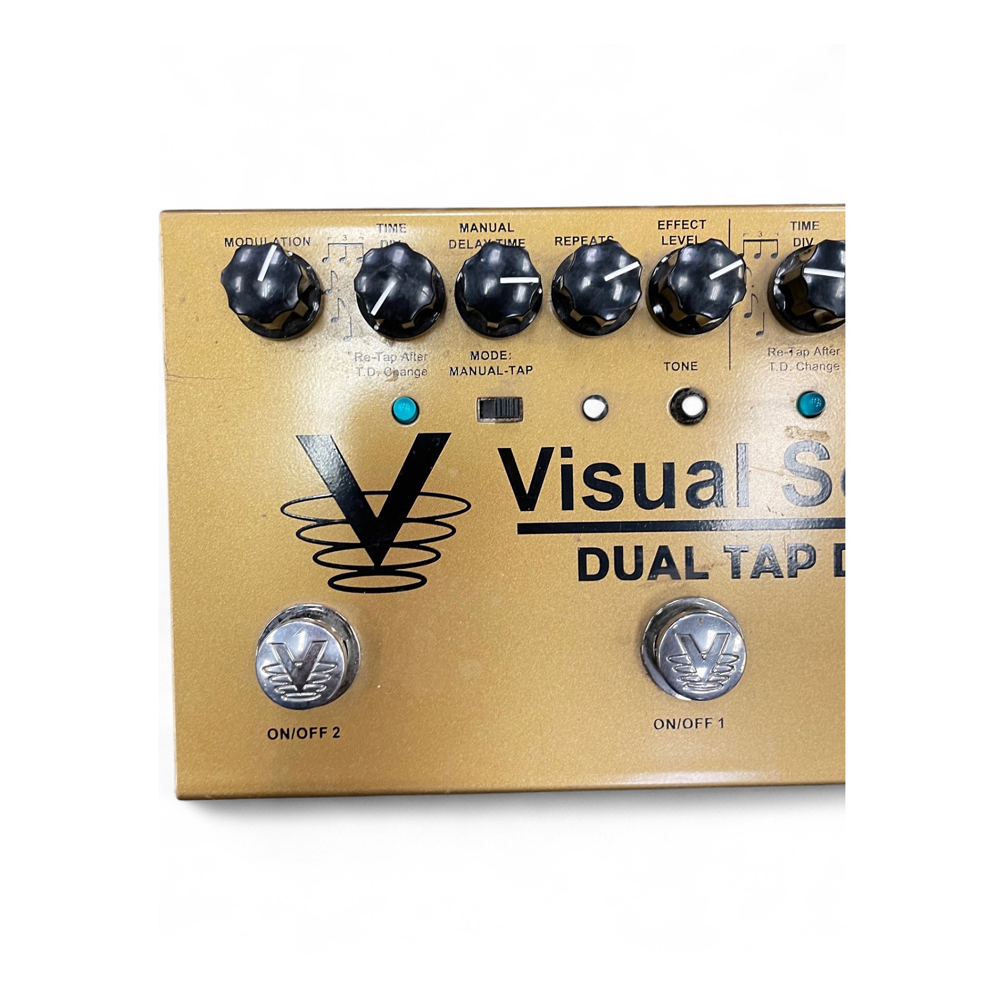 Visual Sound TAP DELAY 中古品 Used Visual Sound V3DTD Dual Tap Delay Effect Pedal | Guitar