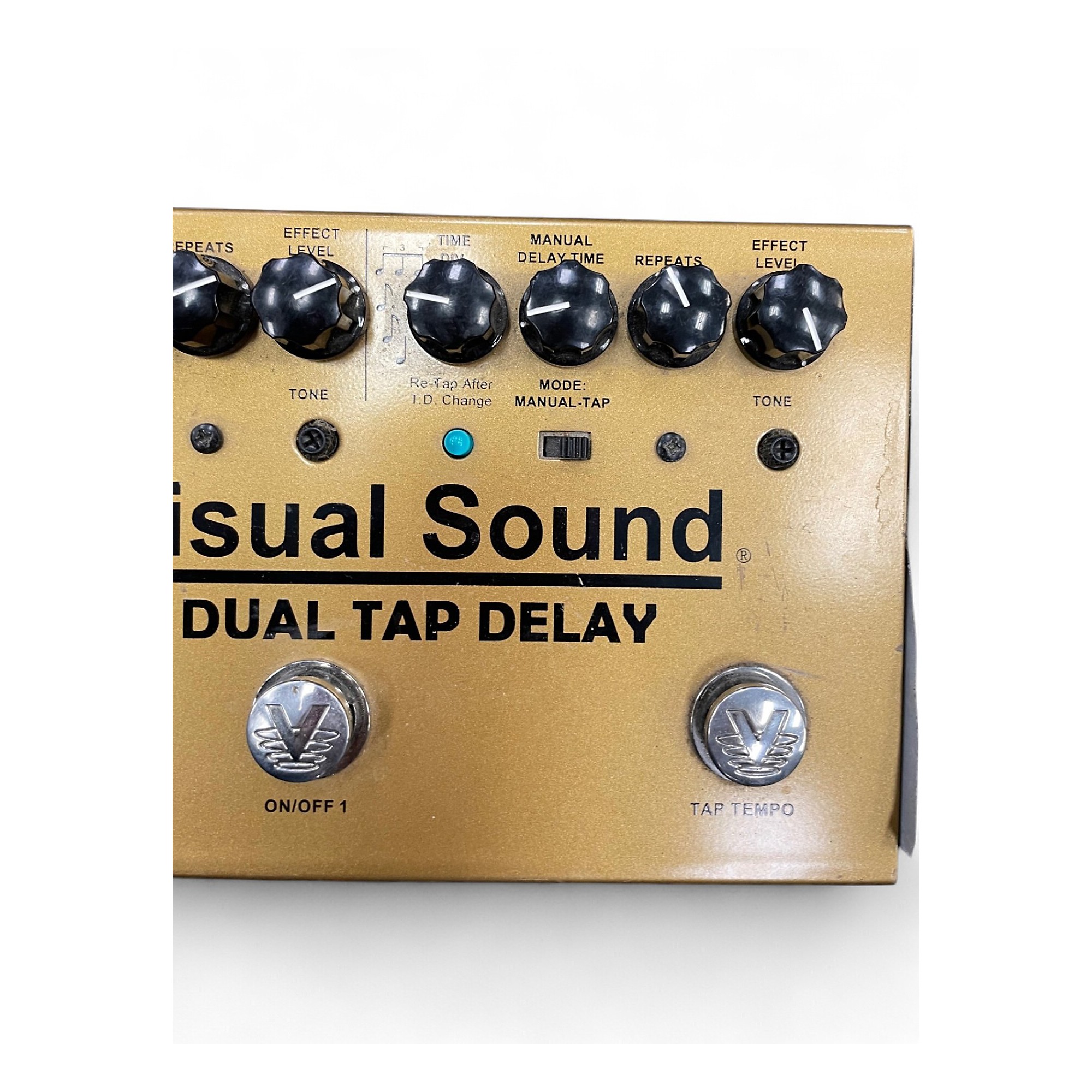 Used Visual Sound V3DTD Dual Tap Delay Effect Pedal | Guitar