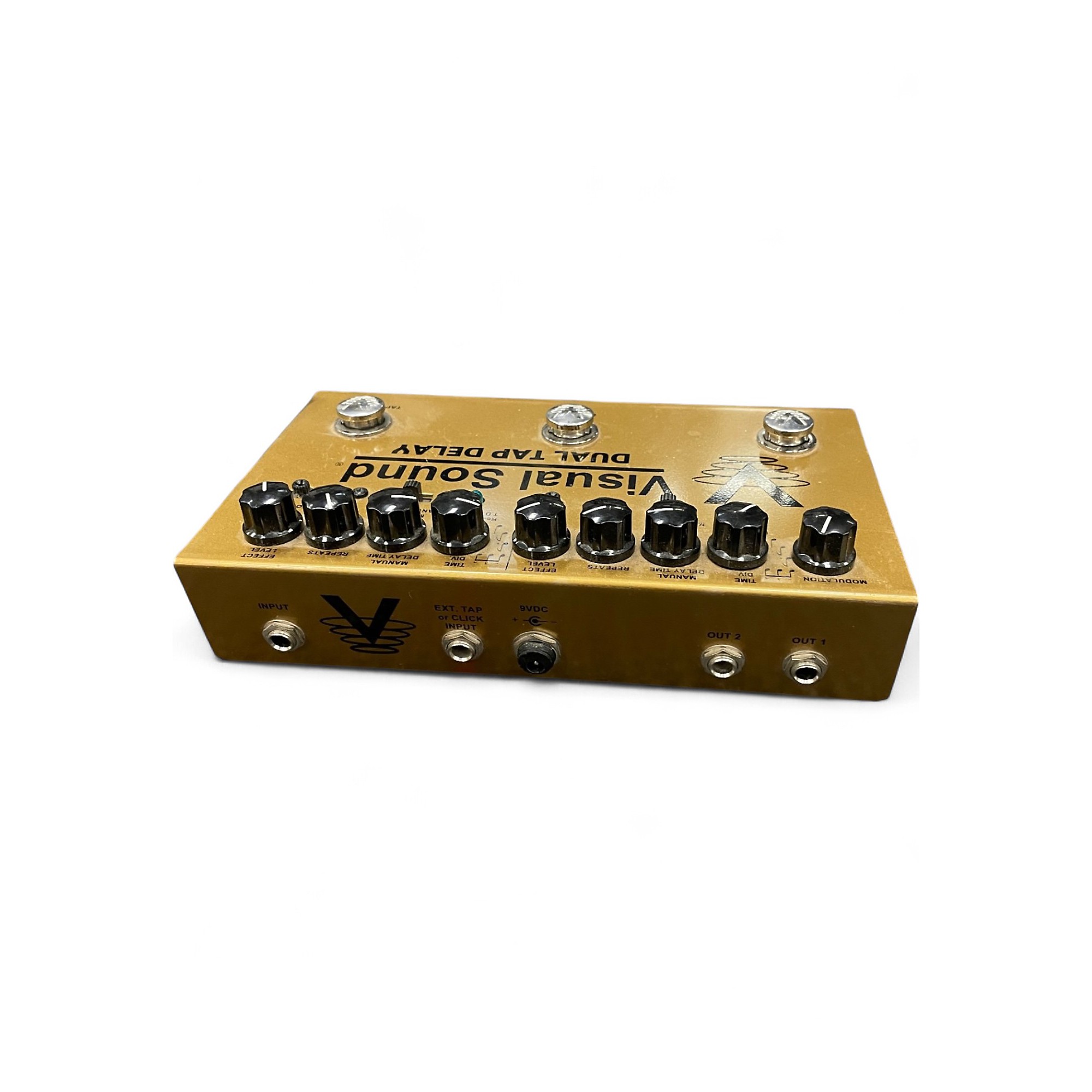 Used Visual Sound V3DTD Dual Tap Delay Effect Pedal | Guitar