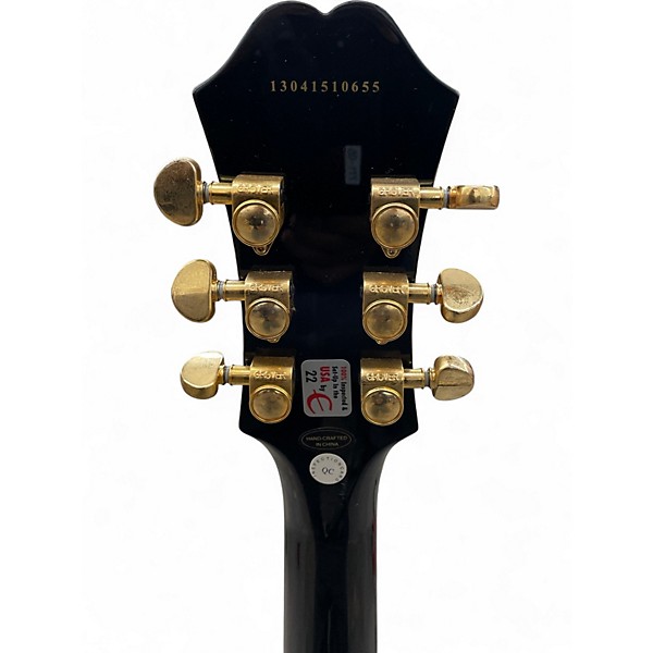 Used Epiphone BB King Lucille Ebony Hollow Body Electric Guitar