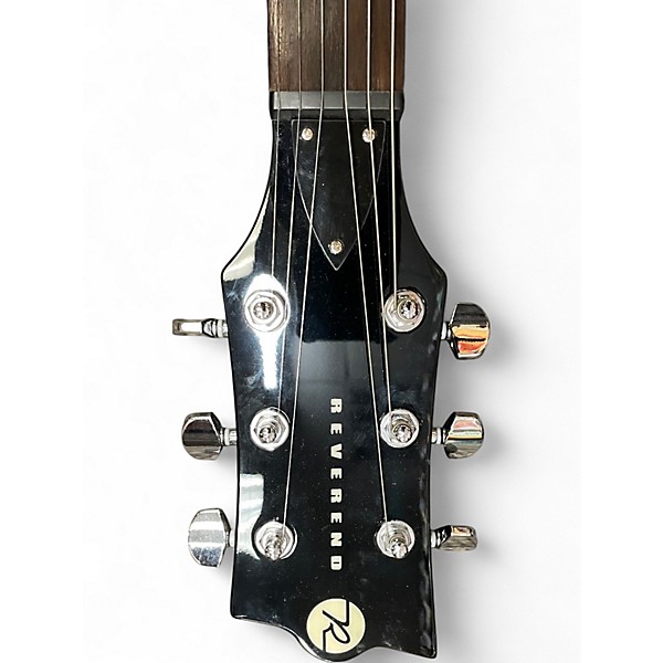 Used Reverend Manta Ray HB Sunburst Hollow Body Electric Guitar