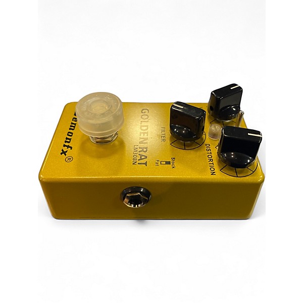 Used Demonfx GOLDEN RAT Effect Pedal