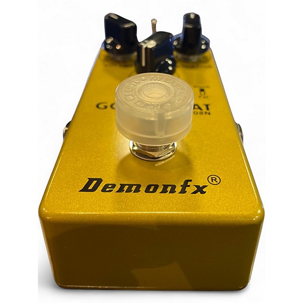 Used Demonfx GOLDEN RAT Effect Pedal
