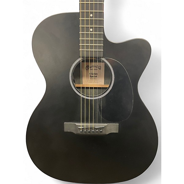 Used Martin 000CX1E Custom Black Acoustic Guitar