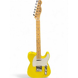 Used Fender MIJ Limited International Telecaster Monaco Yellow Solid Body Electric Guitar