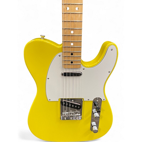 Used Fender MIJ Limited International Telecaster Monaco Yellow Solid Body Electric Guitar