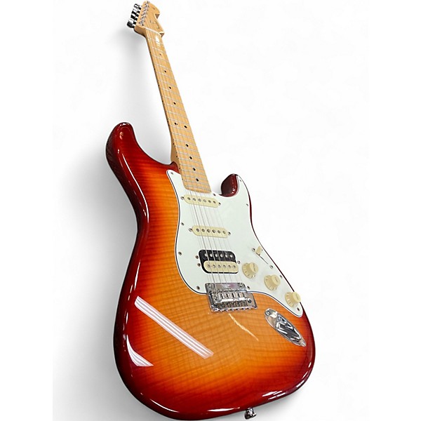 Used Fender STRATOCASTER QUILTED MAPLE Solid Body Electric Guitar