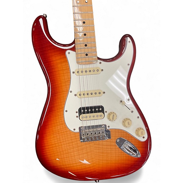 Used Fender STRATOCASTER QUILTED MAPLE Solid Body Electric Guitar