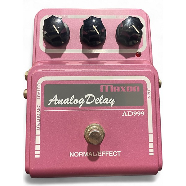 Used Maxon AD999 Vintage Series Analog Delay Effect Pedal