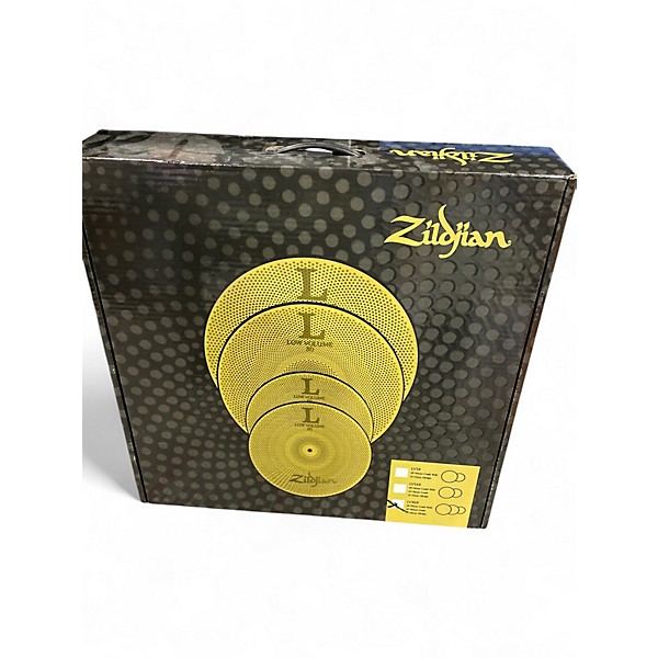 Used Zildjian 4 Piece LOW VOLUME PACK Cymbal