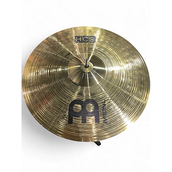 Used MEINL 14in HCS Hi Hat Pair Cymbal