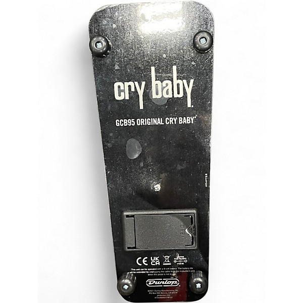 Used Dunlop Original Cry Baby Wah Effect Pedal