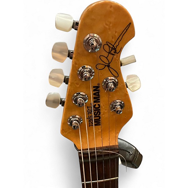 Used 2001 Ernie Ball Music Man JP6 John Petrucci Signature Red Solid Body Electric Guitar