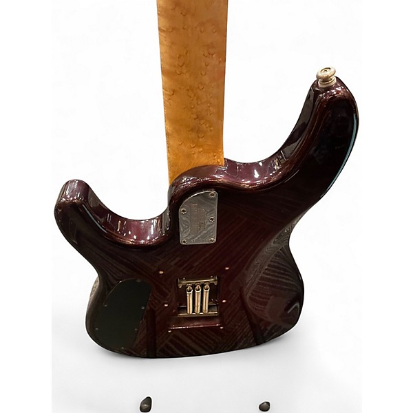 Used 2001 Ernie Ball Music Man JP6 John Petrucci Signature Red Solid Body Electric Guitar