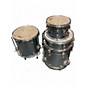 Used Ludwig 4 Piece Pocket Kit Light Blue Sparkle Drum Kit