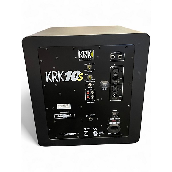 Manual Krk K10s Used KRK 10S Subwoofer Guitar Center