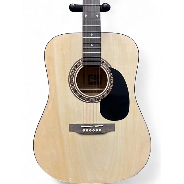 Used Rogue RA-090 Dreadnought Natural Acoustic Guitar