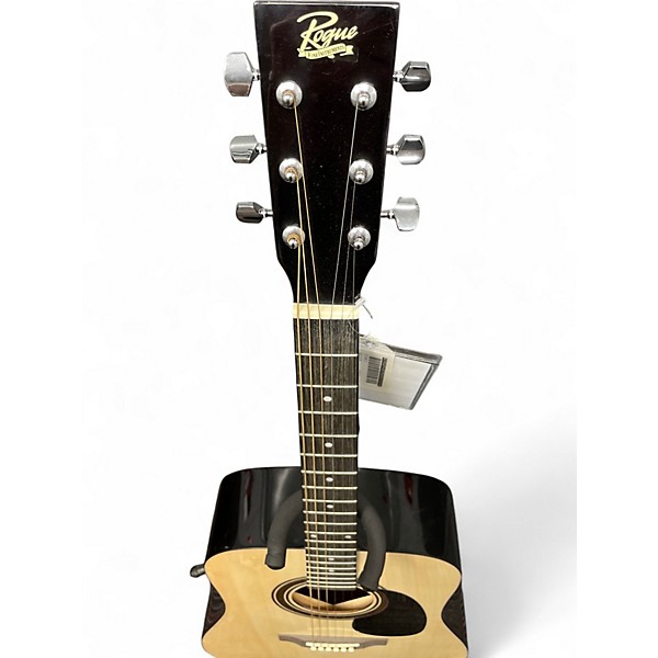 Used Rogue RA-090 Dreadnought Natural Acoustic Guitar