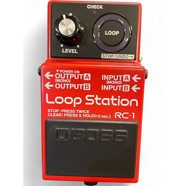 Used BOSS RC1 Loop Station Pedal | Guitar Center