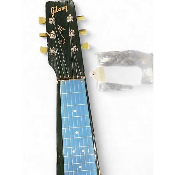 Vintage 1950s Gibson Lap Steel teal blue Solid Body Electric Guitar