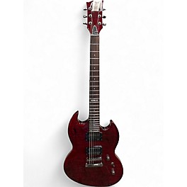 Used ESP LTD Viper 100FM Black Cherry Solid Body Electric Guitar