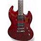 Used ESP LTD Viper 100FM Black Cherry Solid Body Electric Guitar