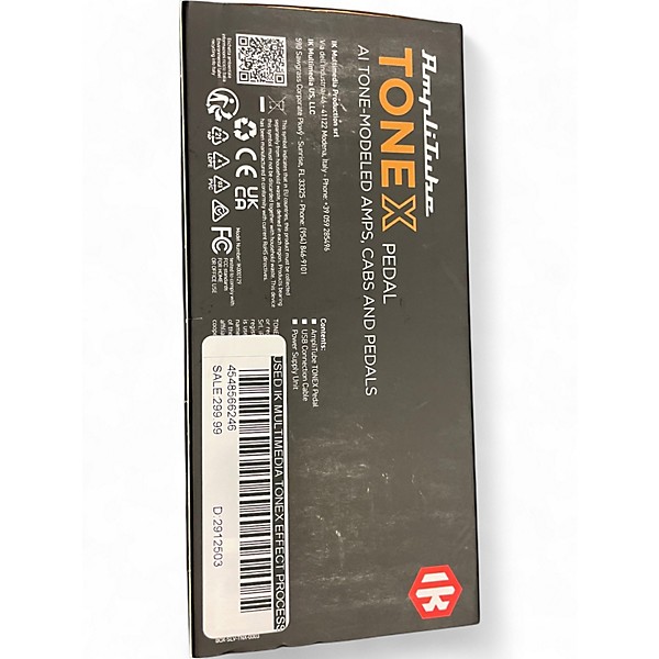 Used IK Multimedia Tonex Effect Processor