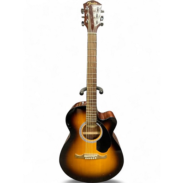 Used Fender FA135CE Concert 2 Color Sunburst Acoustic Electric Guitar