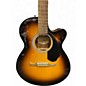 Used Fender FA135CE Concert 2 Color Sunburst Acoustic Electric Guitar