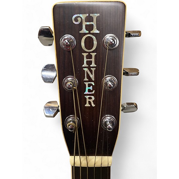 Used Hohner HG310 Natural Acoustic Guitar