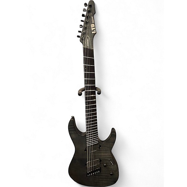 Used ESP LTD M1007MS Trans Charcoal Solid Body Electric Guitar