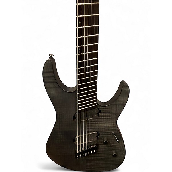 Used ESP LTD M1007MS Trans Charcoal Solid Body Electric Guitar