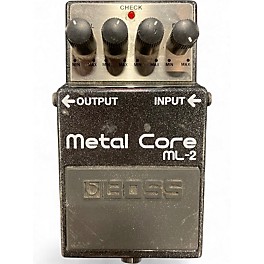 Used BOSS ML2 Metal Core Distortion Effect Pedal