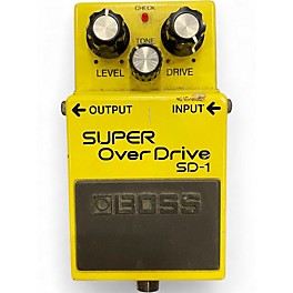 Used BOSS SD1 Super Overdrive Effect Pedal