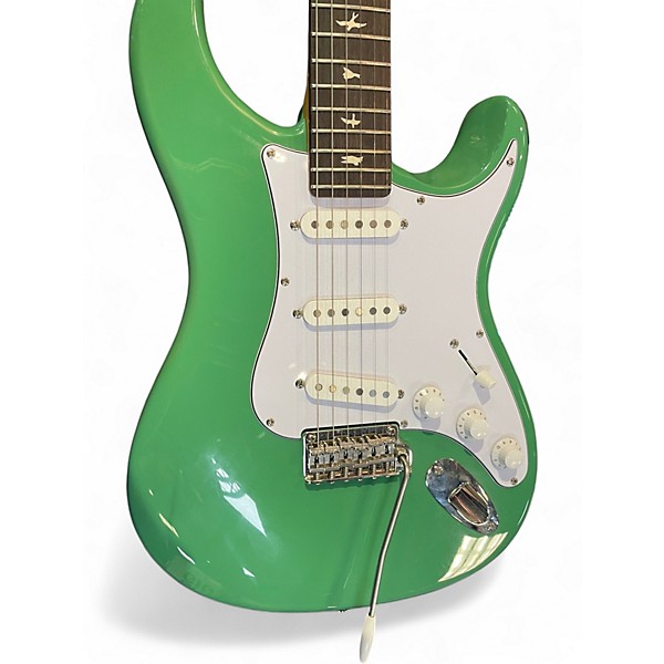 ギター PRS SE Silver Sky Ever Green John Mayer Used PRS Silver Sky John Mayer Signature Green Solid Body