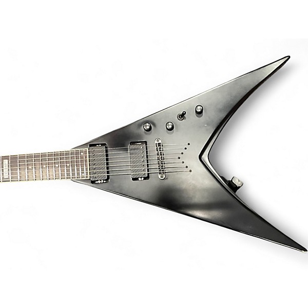 Used ESP LTD V307 Seven string Black Solid Body Electric Guitar