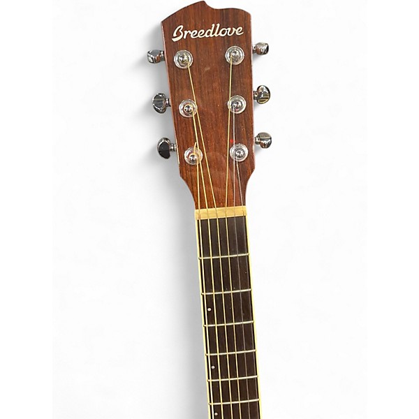 Used Breedlove Pursuit Dreadnought IR CESB 2 Color Sunburst Acoustic Electric Guitar