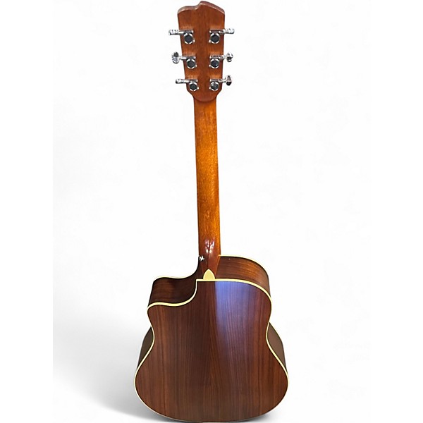 Used Breedlove Pursuit Dreadnought IR CESB 2 Color Sunburst Acoustic Electric Guitar