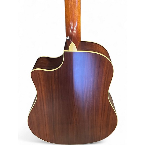 Used Breedlove Pursuit Dreadnought IR CESB 2 Color Sunburst Acoustic Electric Guitar